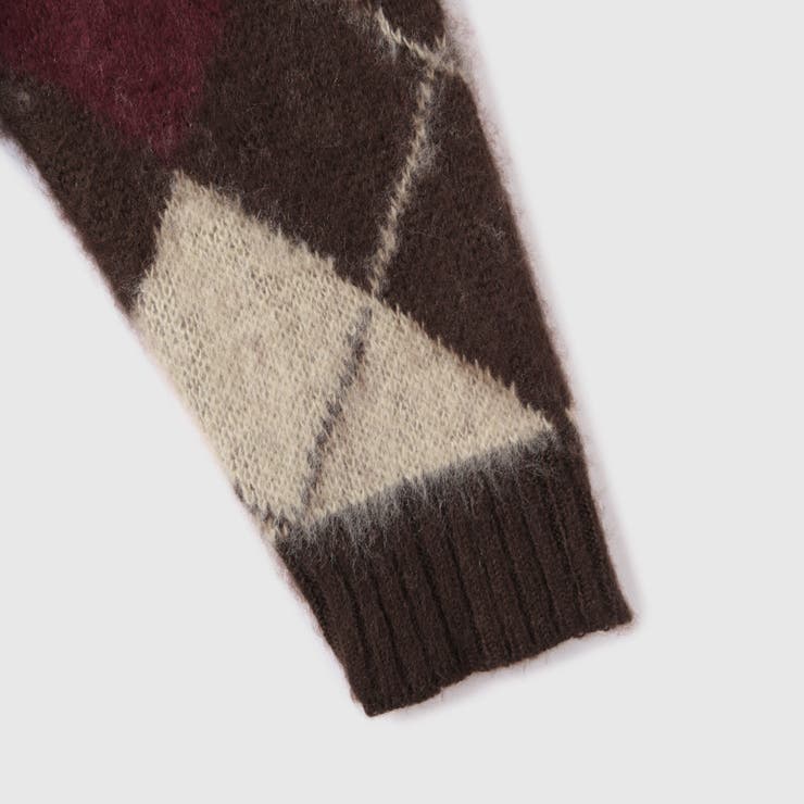 アーガイルVネックニット≪手洗い可能≫ | VICKY | 詳細画像12 