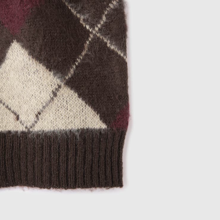 アーガイルVネックニット≪手洗い可能≫ | VICKY | 詳細画像13 