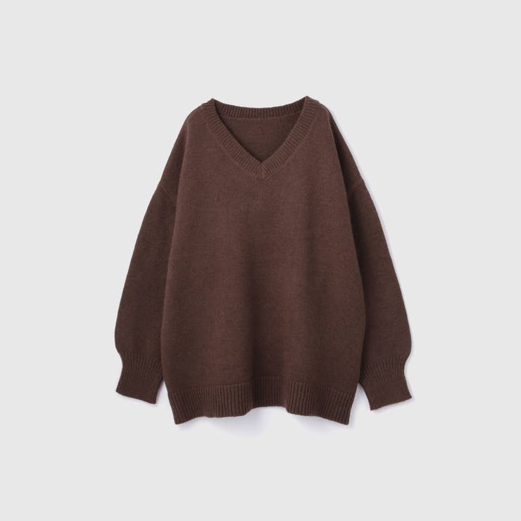 アルパカタッチVネックニットプルオーバー≪手洗い可能≫ | VICKY | 詳細画像12 
