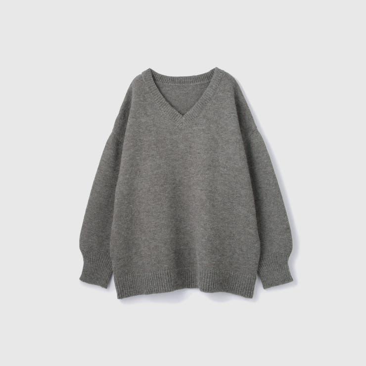 アルパカタッチVネックニットプルオーバー≪手洗い可能≫ | VICKY | 詳細画像13 
