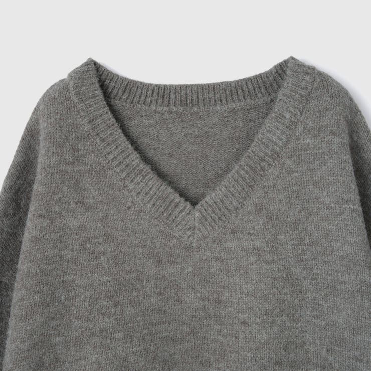アルパカタッチVネックニットプルオーバー≪手洗い可能≫ | VICKY | 詳細画像15 