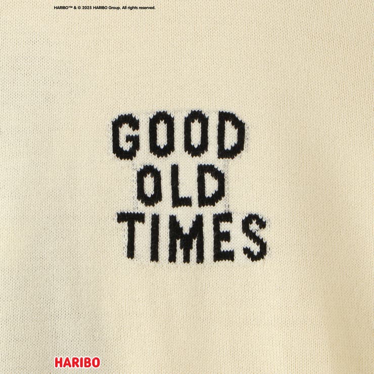 HARIBO/RETROゴールドベアニット≪手洗い可能≫ | VICKY | 詳細画像14 