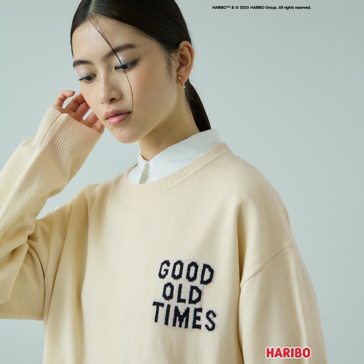 HARIBO/RETROゴールドベアニット≪手洗い可能≫ | VICKY | 詳細画像2 