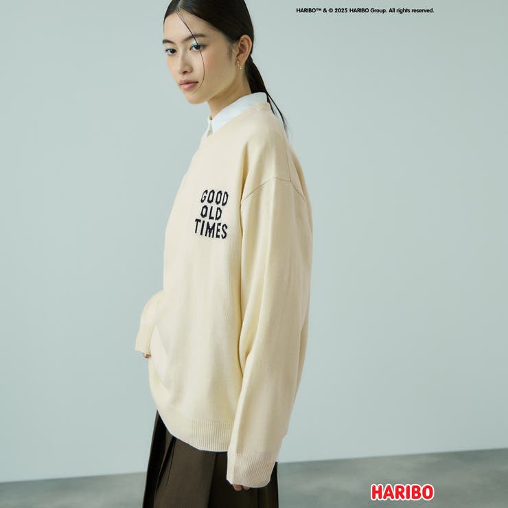 HARIBO/RETROゴールドベアニット≪手洗い可能≫ | VICKY | 詳細画像5 