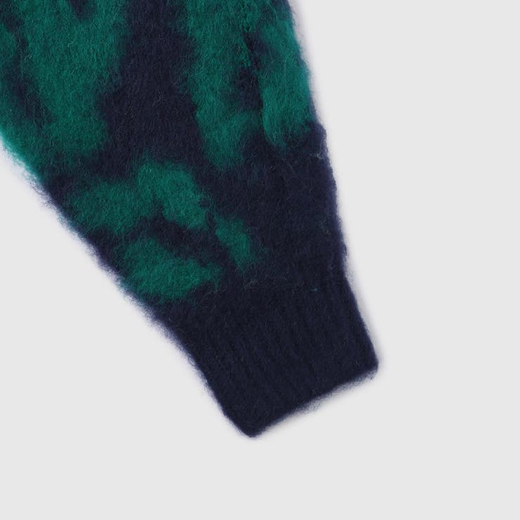 レオパードジャガードシャギーニットプルオーバー | VICKY | 詳細画像14 