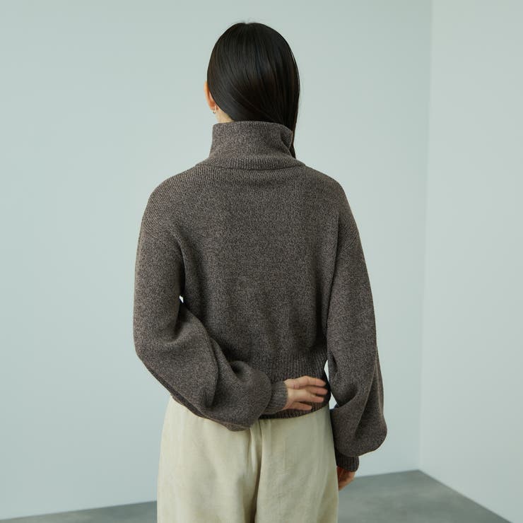 メニボタン2WAYネックニット≪手洗い可能≫ | VICKY | 詳細画像10 