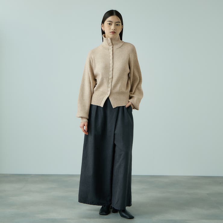 メニボタン2WAYネックニット≪手洗い可能≫ | VICKY | 詳細画像5 