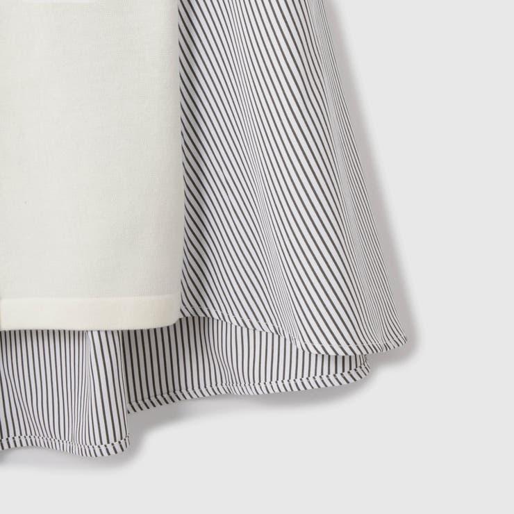 異素材切替クルーネックニットカーディガン | VICKY | 詳細画像14 