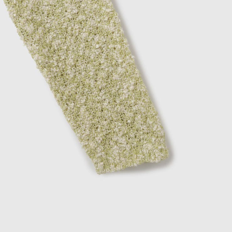 ＜陰影で魅せる＞ツイード風MIXスラブポロカーデ | VICKY | 詳細画像18 