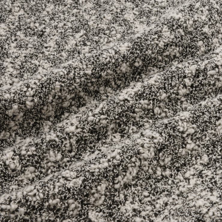 ＜陰影で魅せる＞ツイード風MIXスラブポロカーデ | VICKY | 詳細画像22 