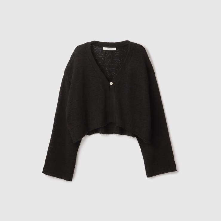 テープヤーンショート丈カーディガン | VICKY | 詳細画像15 