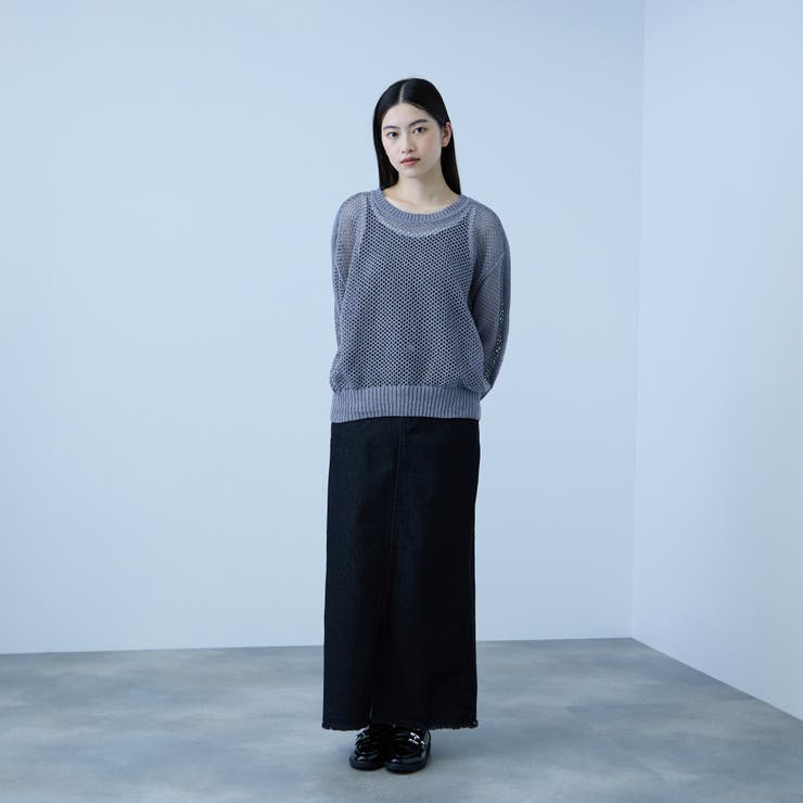 クルーネックワイドプルオーバー | VICKY | 詳細画像11 
