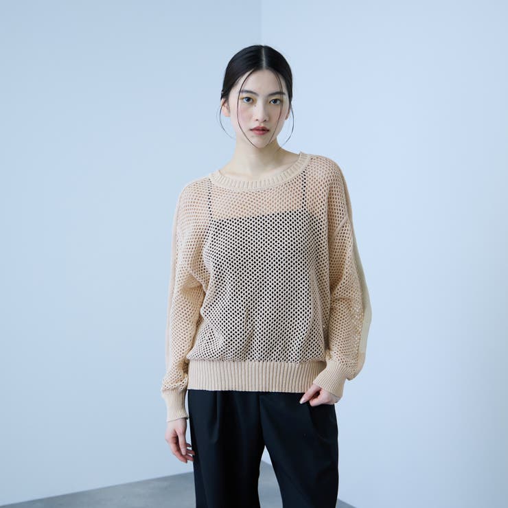 クルーネックワイドプルオーバー | VICKY | 詳細画像2 