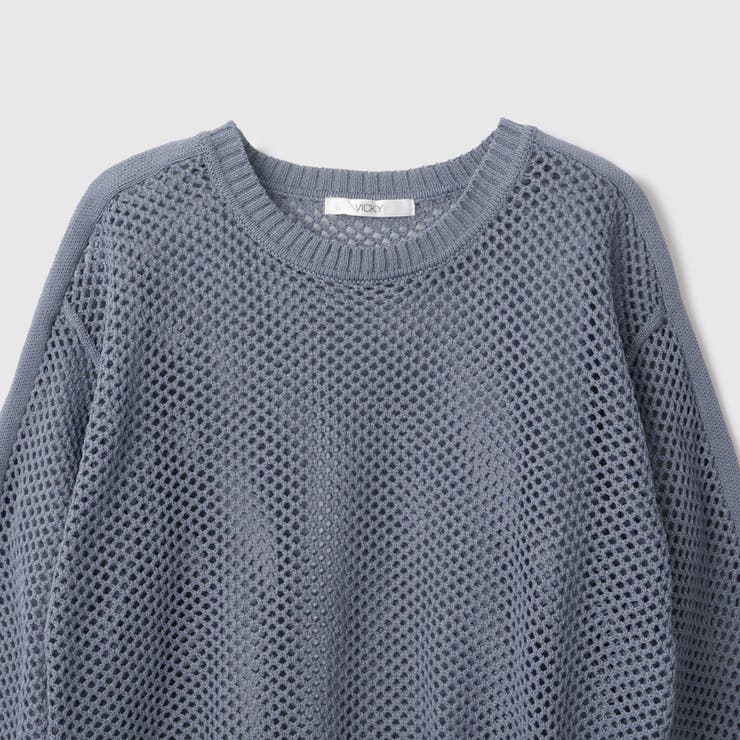 クルーネックワイドプルオーバー | VICKY | 詳細画像21 