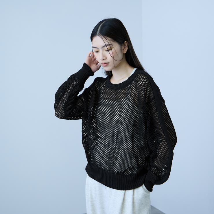 クルーネックワイドプルオーバー | VICKY | 詳細画像5 