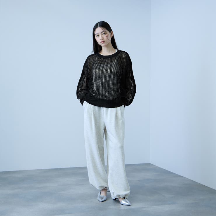 クルーネックワイドプルオーバー | VICKY | 詳細画像7 