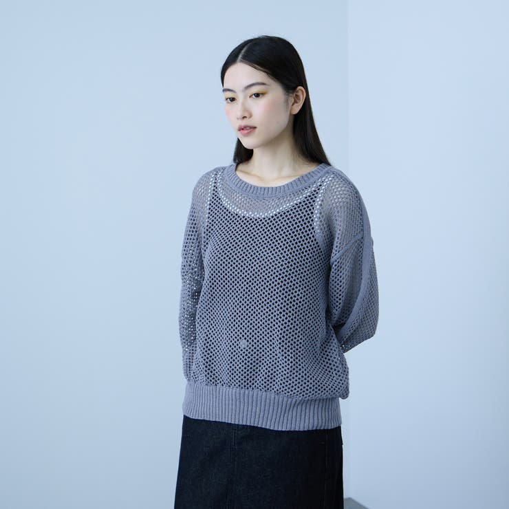 クルーネックワイドプルオーバー | VICKY | 詳細画像8 