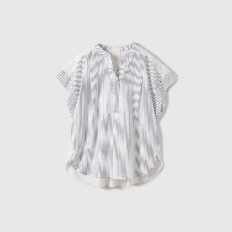 ストライプフェイスキーネックブラウス≪洗濯機で洗える≫ | VICKY | 詳細画像11 