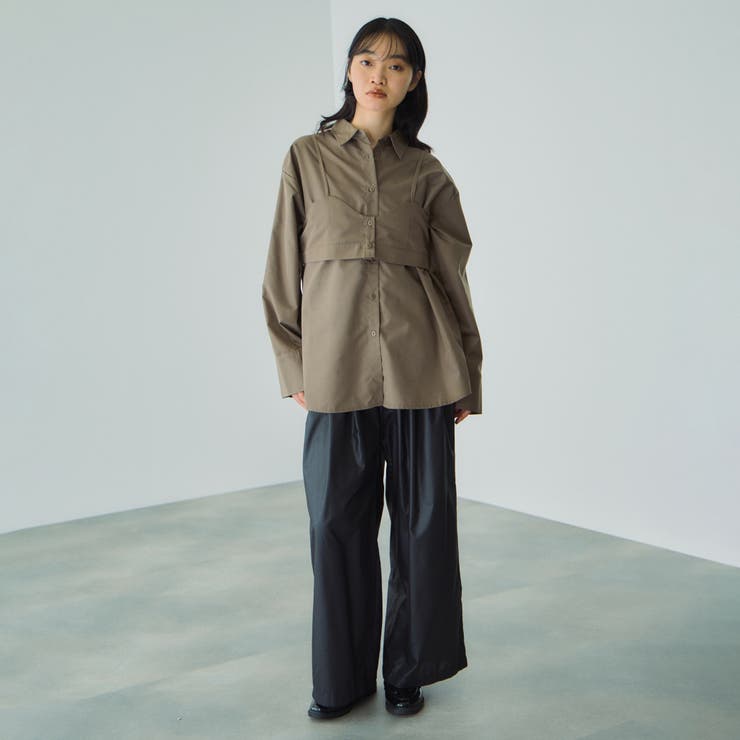 ブロードビスチェ付きブラウス≪手洗い可能≫ | VICKY | 詳細画像11 