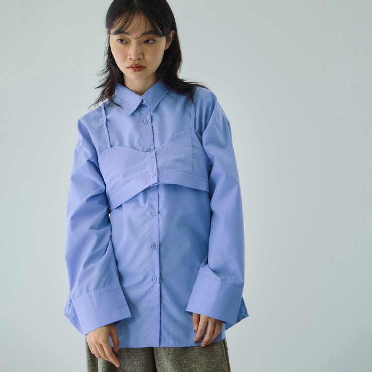 ブロードビスチェ付きブラウス≪手洗い可能≫ | VICKY | 詳細画像14 