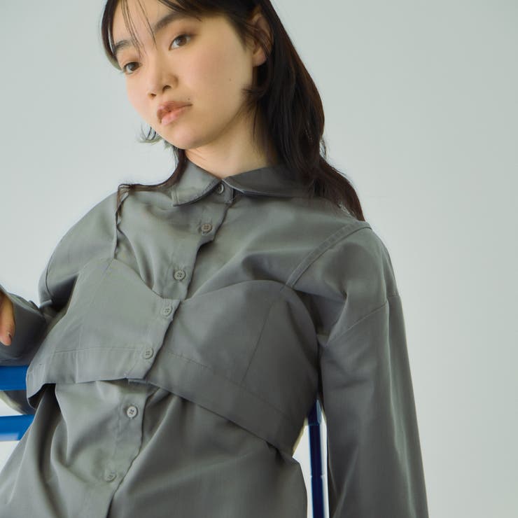 ブロードビスチェ付きブラウス≪手洗い可能≫ | VICKY | 詳細画像17 