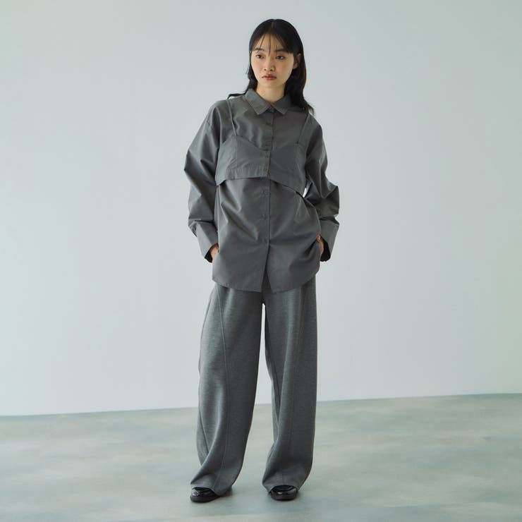 ブロードビスチェ付きブラウス≪手洗い可能≫ | VICKY | 詳細画像18 