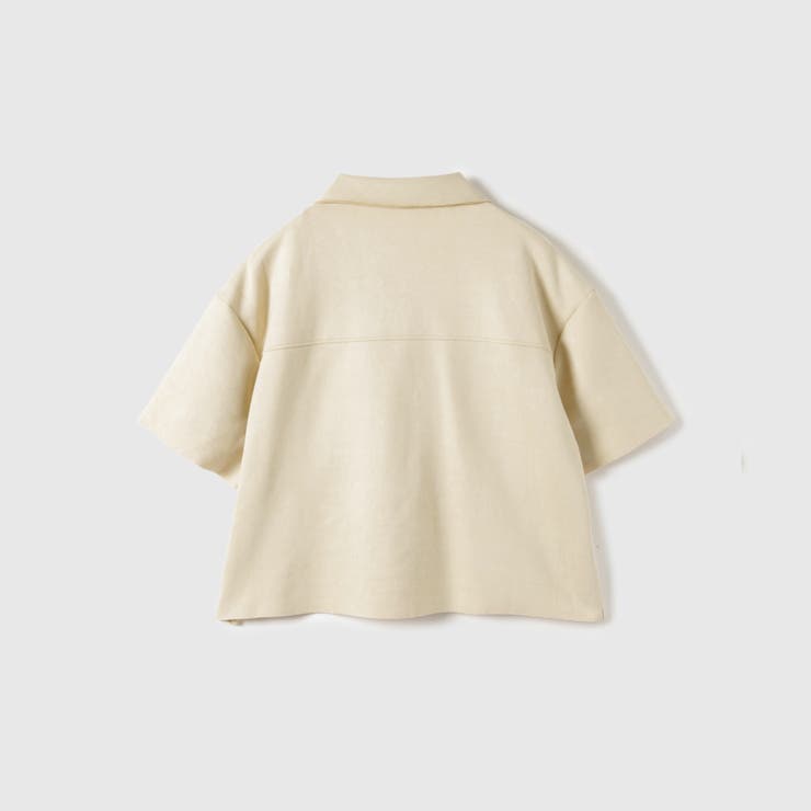 スカラップヘムカットスウェードシャツ≪手洗い可能≫ | VICKY | 詳細画像13 