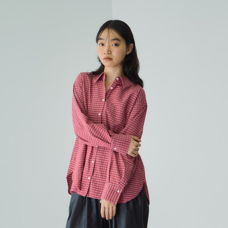 ドビーチェックマルチブラウス≪手洗い可能≫ | VICKY | 詳細画像6 