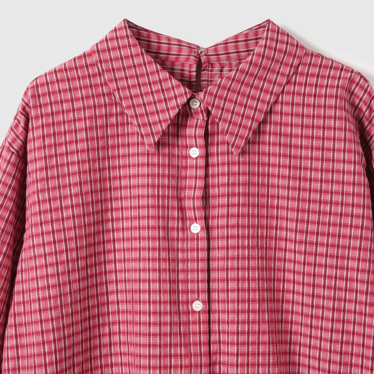 ドビーチェックマルチブラウス≪手洗い可能≫ | VICKY | 詳細画像14 