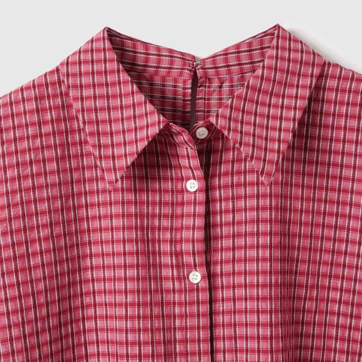 ドビーチェックマルチブラウス≪手洗い可能≫ | VICKY | 詳細画像15 