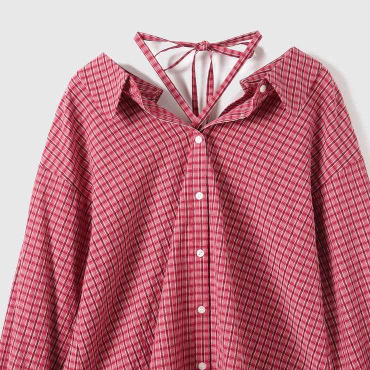ドビーチェックマルチブラウス≪手洗い可能≫ | VICKY | 詳細画像19 