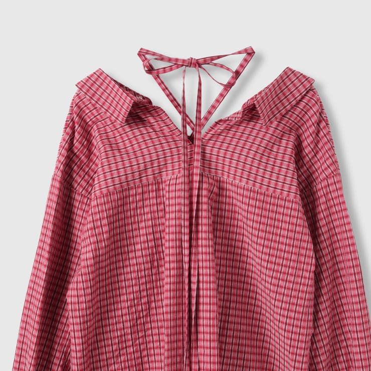 ドビーチェックマルチブラウス≪手洗い可能≫ | VICKY | 詳細画像20 