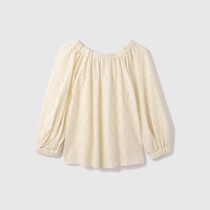 フラワーレーススモックブラウス≪手洗い可能≫ | VICKY | 詳細画像12 