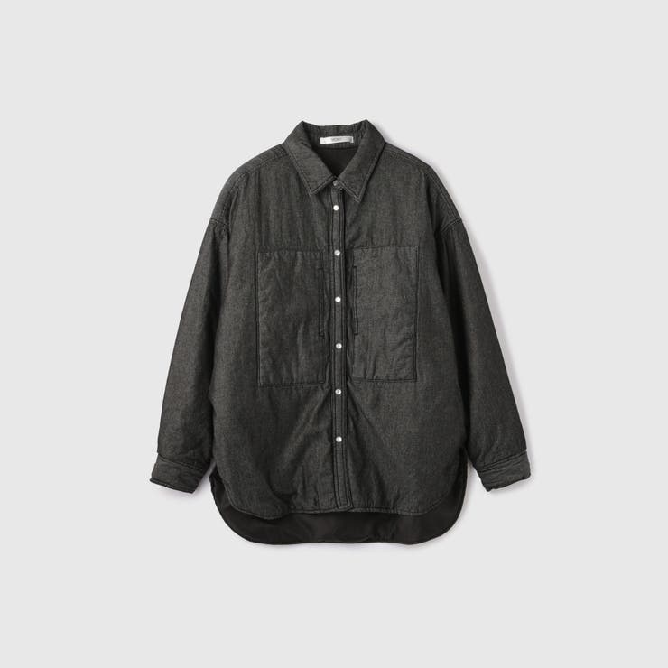 パデッドデニムビッグシャツ≪洗濯機で洗える≫ | VICKY | 詳細画像10 