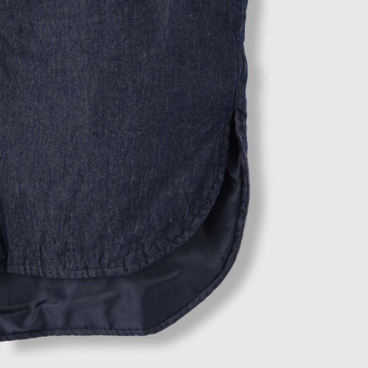 パデッドデニムビッグシャツ≪洗濯機で洗える≫ | VICKY | 詳細画像16 