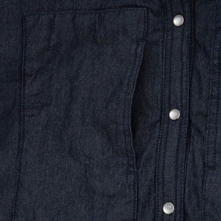 パデッドデニムビッグシャツ≪洗濯機で洗える≫ | VICKY | 詳細画像17 