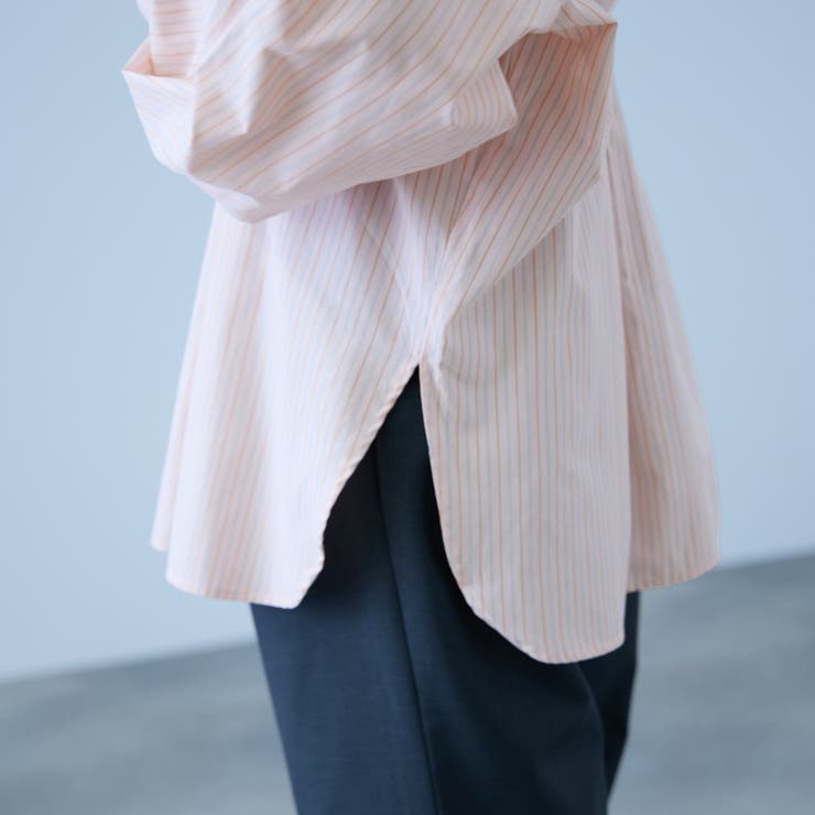 《きちんと映え》ストライプウエストタックシャツ | VICKY | 詳細画像12 