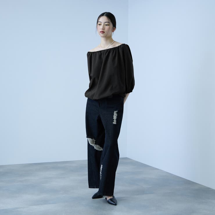 【キレカジ】撥水バルーンブラウス | VICKY | 詳細画像11 