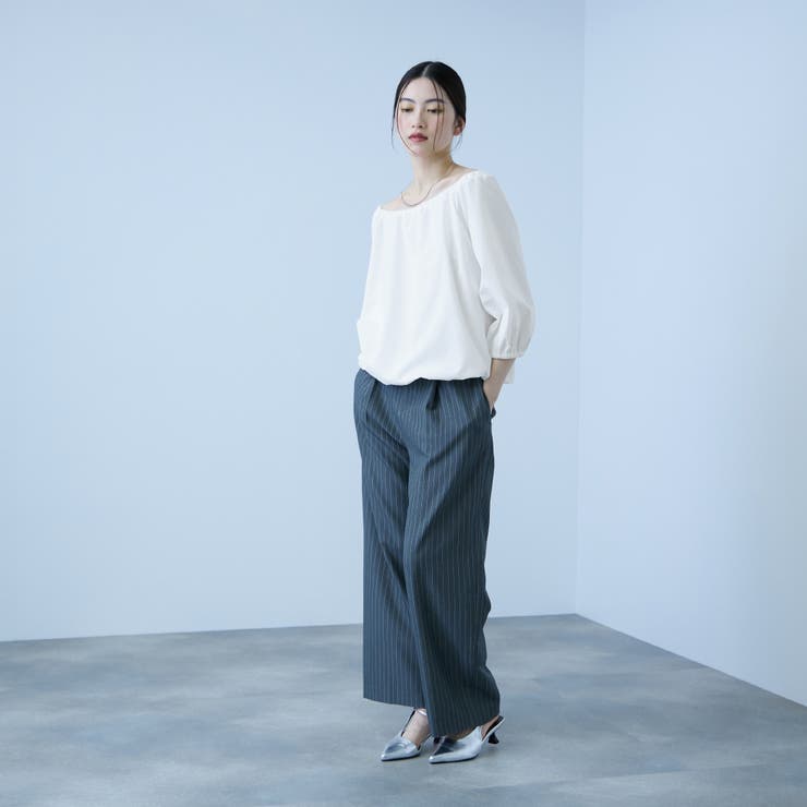 【キレカジ】撥水バルーンブラウス | VICKY | 詳細画像9 