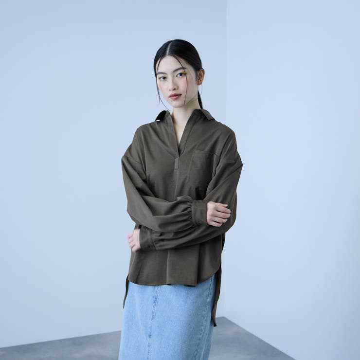 ポケットスキッパーシャツ | VICKY | 詳細画像11 