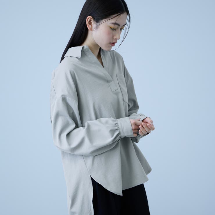 ポケットスキッパーシャツ | VICKY | 詳細画像8 