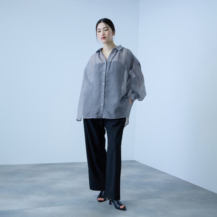 リネンライクボイルシャツ | VICKY | 詳細画像9 