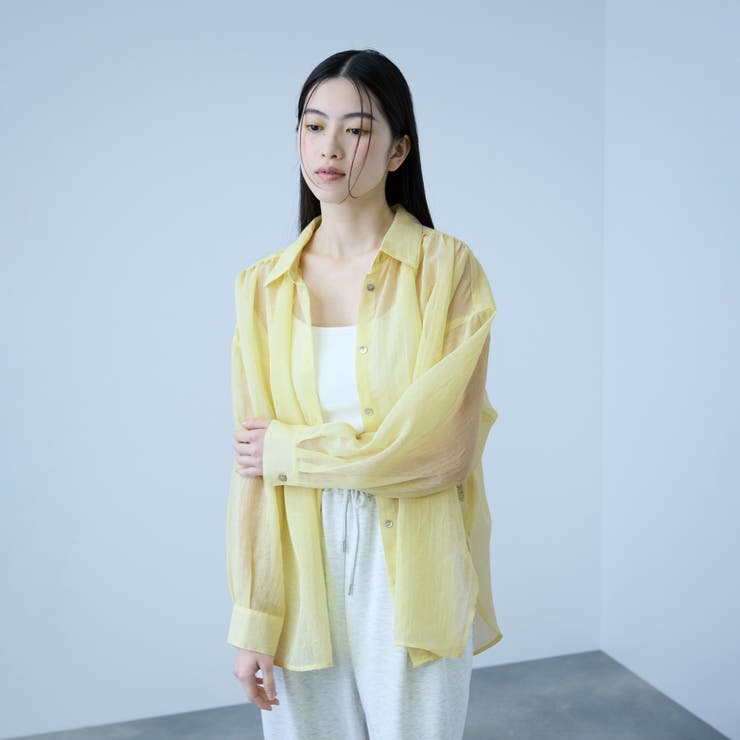 リネンライクボイルシャツ | VICKY | 詳細画像10 