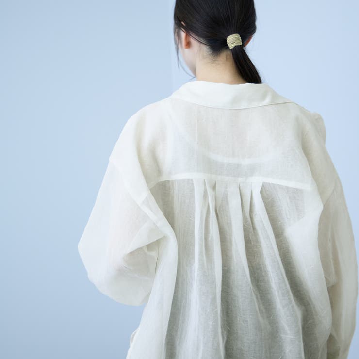 リネンライクボイルシャツ | VICKY | 詳細画像5 