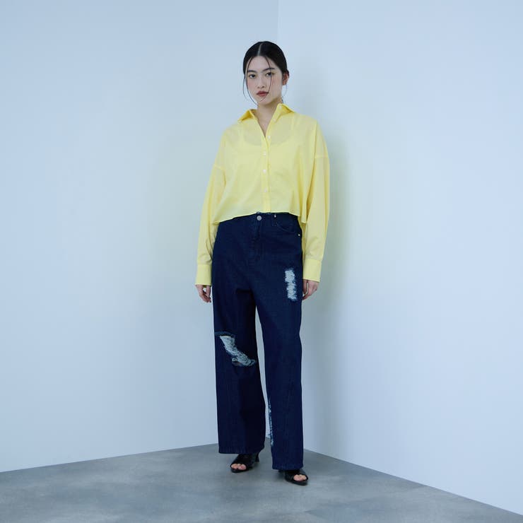 バックロング フォルムシャツ | VICKY | 詳細画像17 