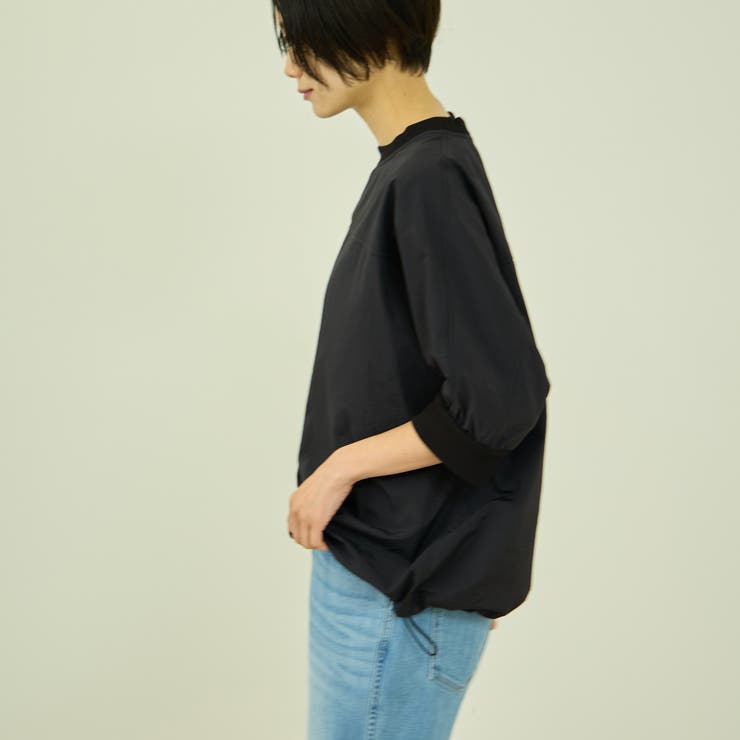 ブラック | 撥水ナイロンプルオーバー | VICKY