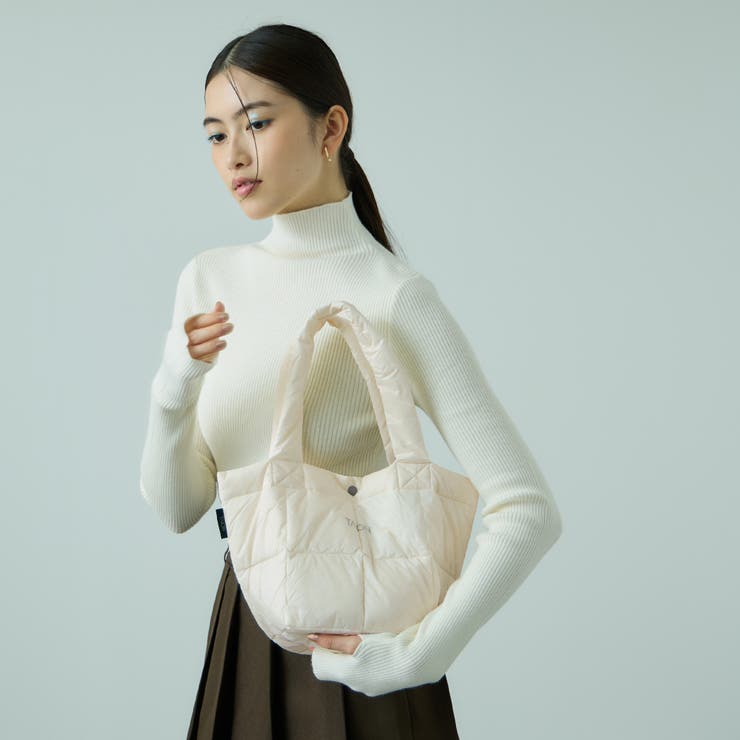 オフホワイト | TAION ランチダウントートバッグ≪手洗い可能≫ | VICKY