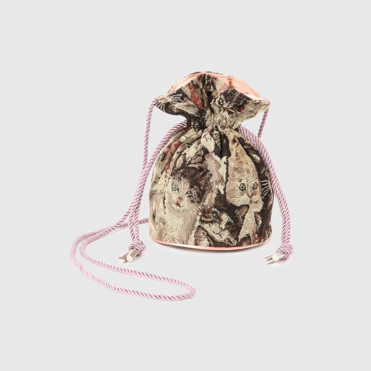 ジャガード巾着ミニバッグ | VICKY | 詳細画像14 