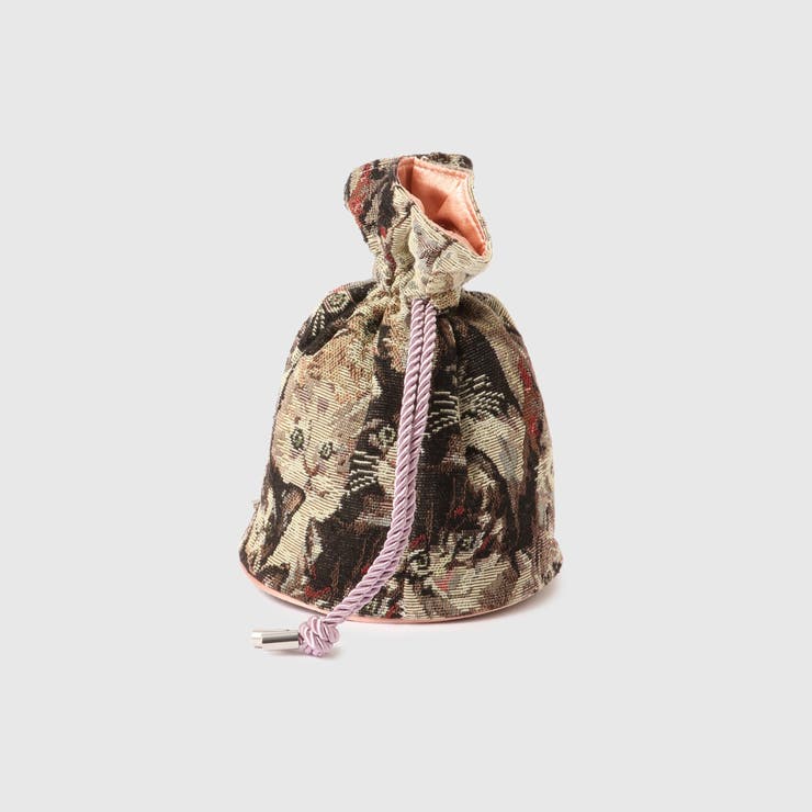 ジャガード巾着ミニバッグ | VICKY | 詳細画像16 