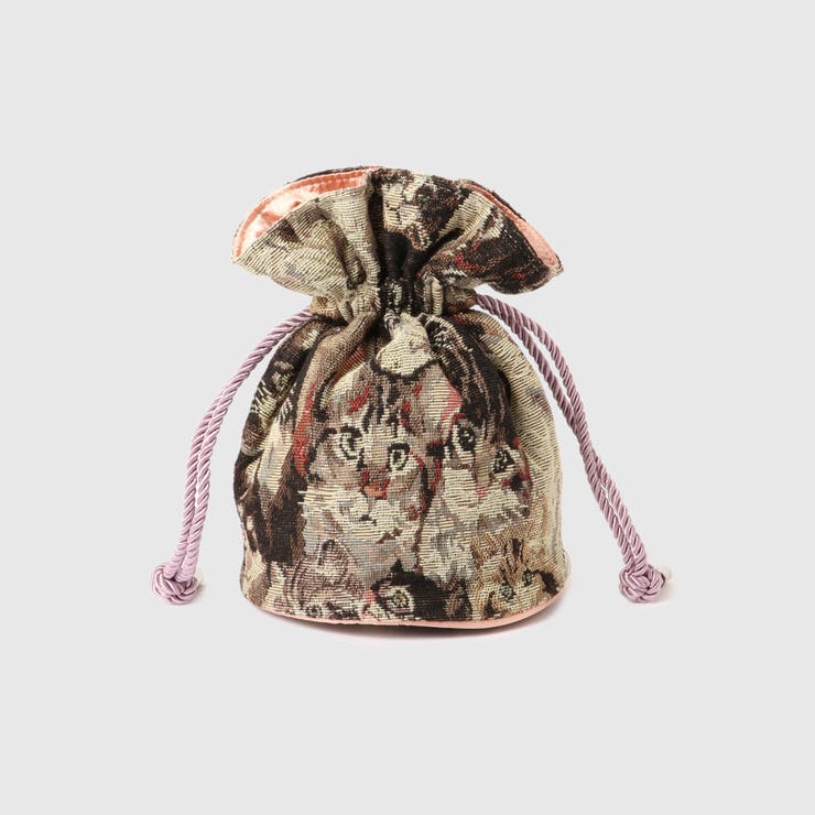 ジャガード巾着ミニバッグ | VICKY | 詳細画像17 